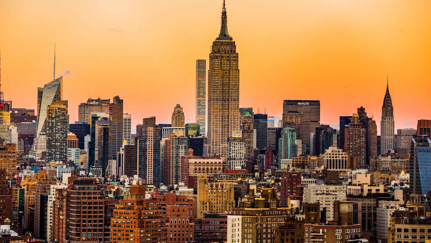 New York skyline with the Empire State Building